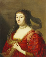 Gerard van Honthorst Portrait of Amalia van Solms